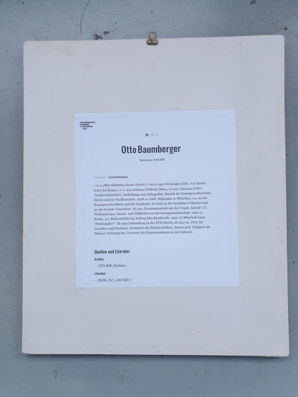 Grafica & Litografie: Lithographie / Otto Baumberger – Usato da Zürich venduto da B-Rock 6
