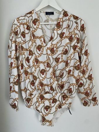 Body ZARA, S, col cache-cœur