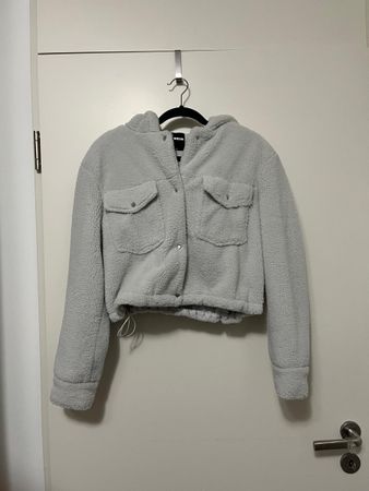 Kurze Teddy Jacke L