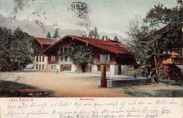 Iseltwald, ein Bernerhaus, gelaufen 1910