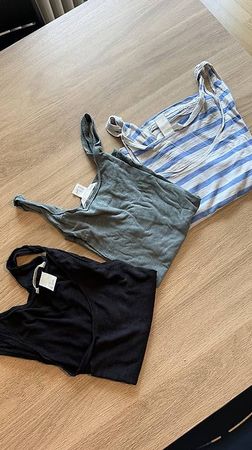 3 H&M Tanktop Grösse S