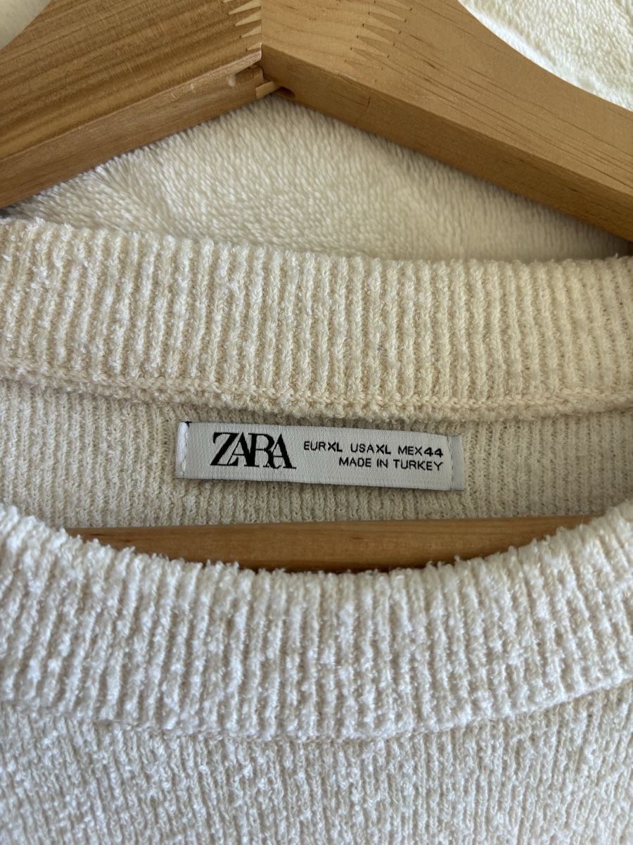 Zara Tops: Pull Zara creme taille L – D'occasion à Hauterive NE par Bv.vdvm 1