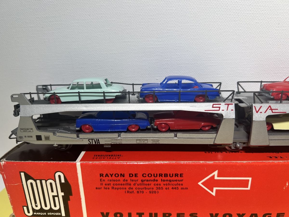 Jouef Modellini di ferrovie: Jouef Autotransporter SNCF HO – Nuovo (secondo la descrizione) da Weinfelden venduto da Kammerflimmern 1