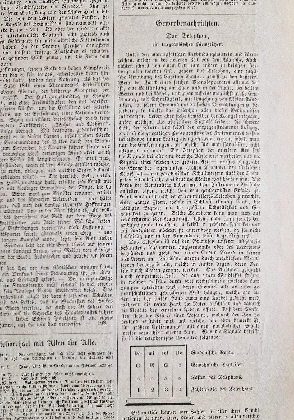 Stiche: Telefon John Taylor Telegraphie   -   Stich 1846 – Gebraucht aus Röthenbach i. E. von Heureka5 3