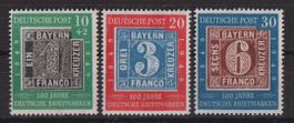 BRD 1949: Serie 100 J. Dt. Briefmarken ** - Kat. 100.--
