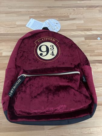 Harry Potter Samt Rucksack - Gleis 9 3/4 - Neu! 48