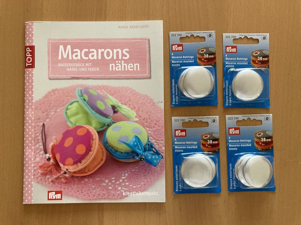 Büchlein „Maccarons nähen“ inkl. Maccarons-Rohlinge (Neu (gemäss ...