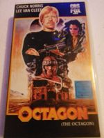 Octagon Chuck Norris Lee Van Cleef VHS CBS FOX 6476-53