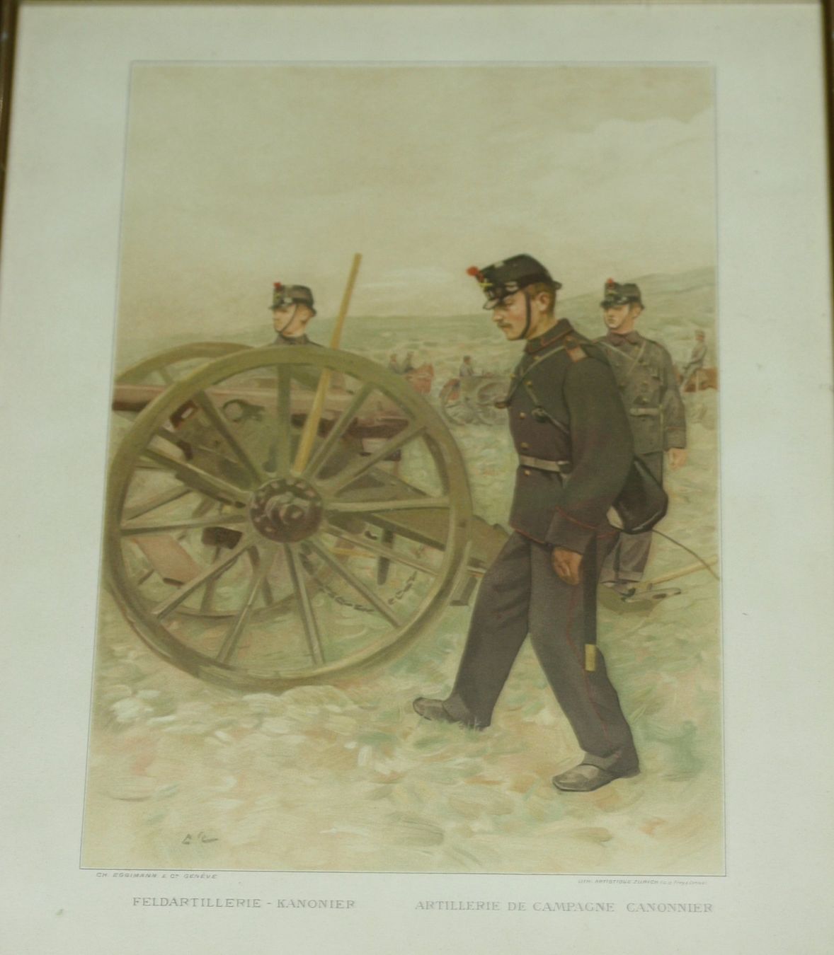 Poster & Bilder: 5 Kunstwerke/Bilder Militaria – Neu (gemäss Beschreibung) aus Chur von Invinoveritas 3