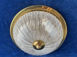 Deckenlampe mit Murano Glas Plafonnier Top Zustand gereinigt