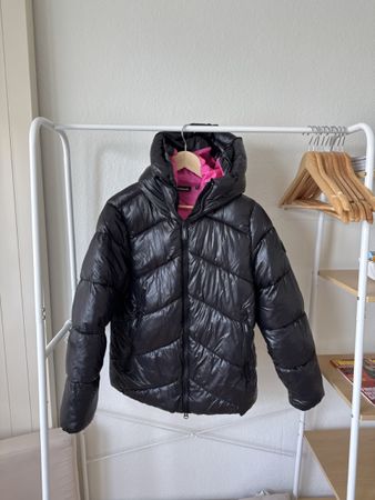 Reusch Black & Pink Padded Jacket - Size 42 - Winter Ready