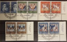 4223) B138-B141, Pro Patria Satz ET Vollstempel im paar