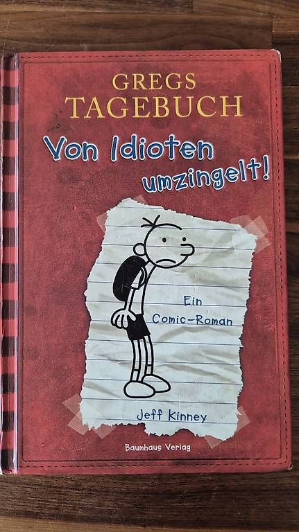 Libri: GREGS TAGEBUCH, Von Idioten Umzingelt  – Usato da Lyss venduto da d_p_id