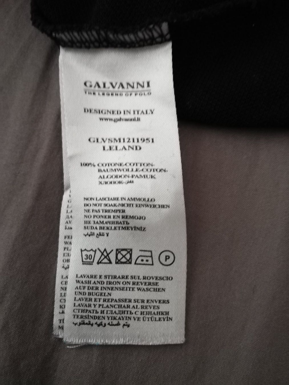 Polo-Shirts: Polo Galvani noir  L – Gebraucht aus Genève von ant_5hwp 2