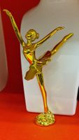 Goldige Ballerina Figur - Dekoration für Ballett-Fans!