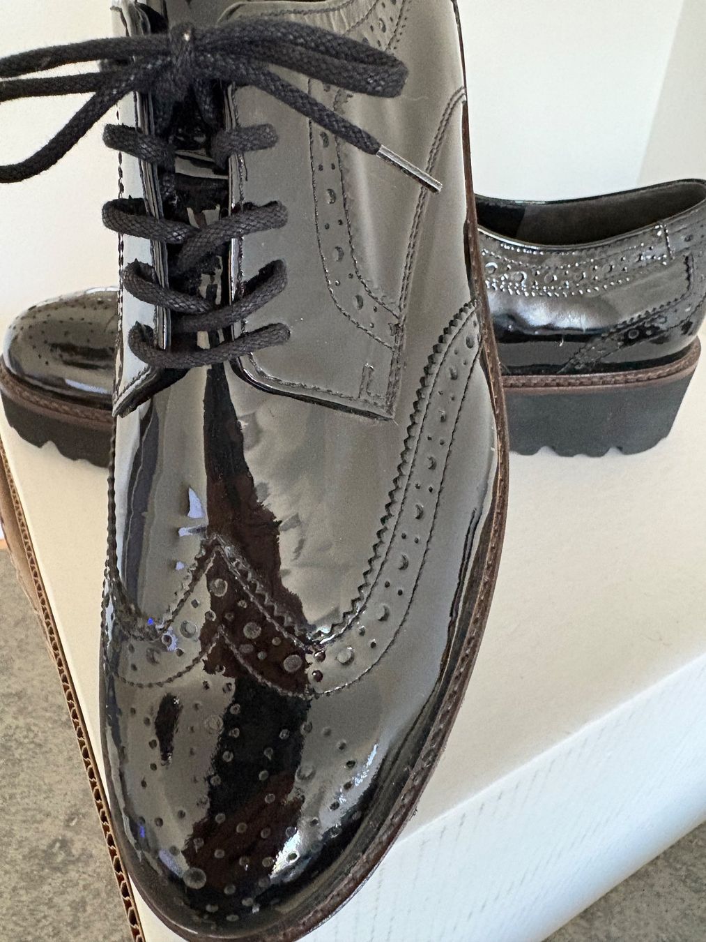 Gabor Scarpe da uomo: Gabor Lack Budapester gr 7 1/2 (40) NEU – Nuovo e nell'imballaggio originale da Niederbipp venduto da fashionfuchs