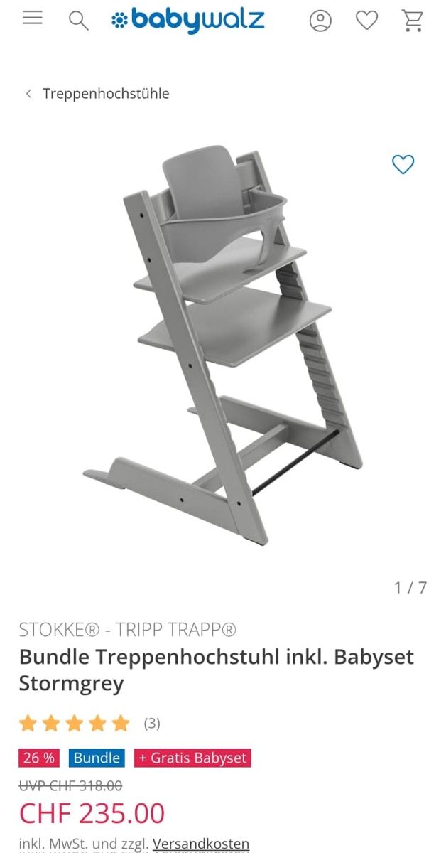 Sedie: Tripp Trapp Stokke – Usato da Embrach venduto da fabiennejessica 1