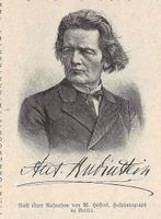 Orig. Holzstich, Anton Rubinstein,russ. Komponist,Musik,1894