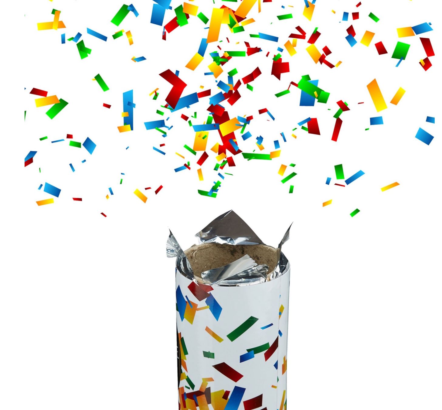 Tutte le decorazioni: 10x Party Popper 40 cm Bunt – Nuovo e nell'imballaggio originale da Bülach venduto da StoreInShopOutlet 5