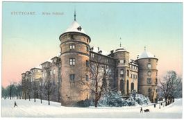 AK Stuttgart Altes Schloss