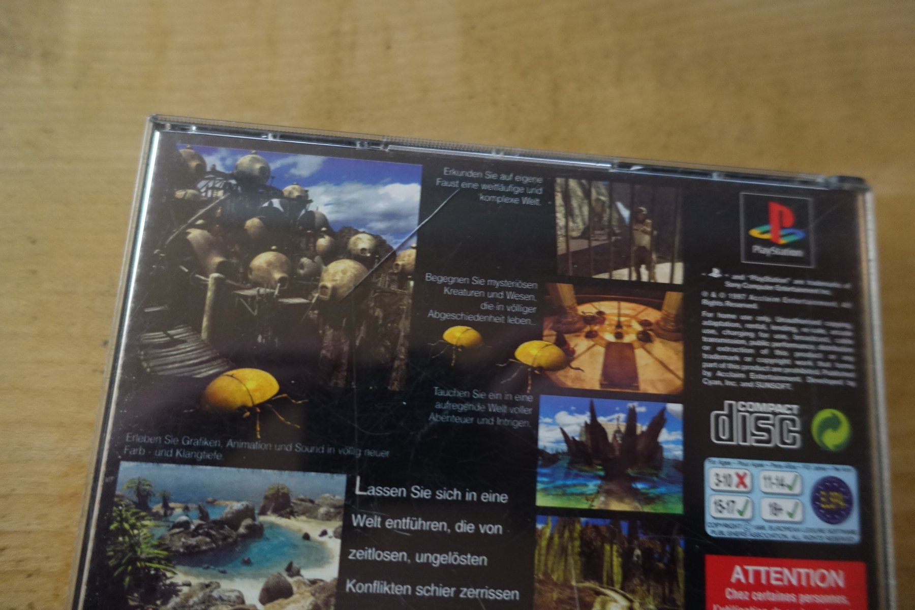 Sony Giochi: Riven: The Sequel to Myst – Usato da Steinach venduto da Gamecet 3