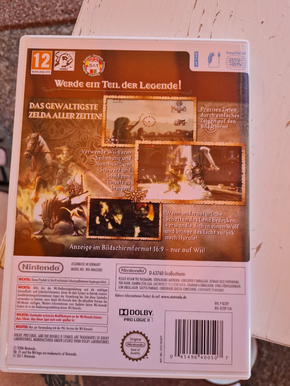 Nintendo Giochi: Wii Zelda Twilight Princess Nintendo Selects PAL – Nuovo (secondo la descrizione) da Münsingen venduto da Cuci31 1