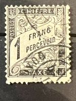 () Timbre Taxe Duval 1882 Oblitéré 1 fr.
