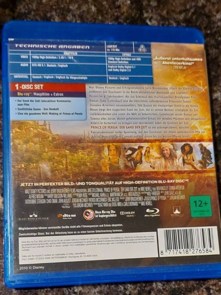 Alle DVDs: Blu-ray Prince of Persia – Gebraucht aus Erlinsbach von pfunky 1