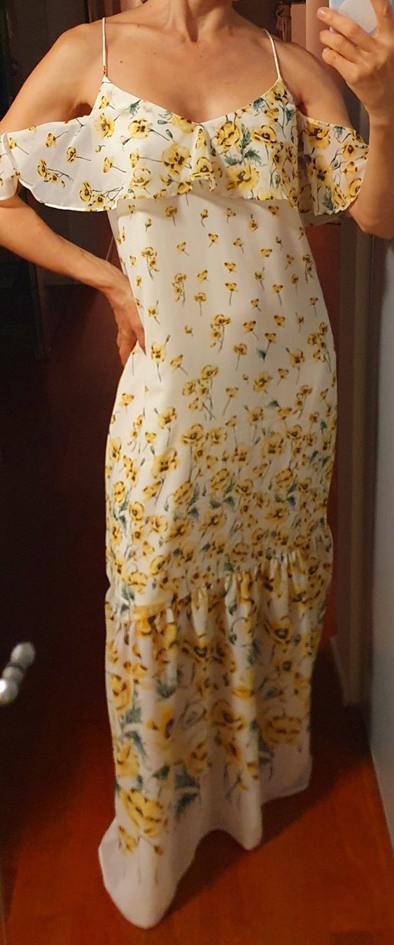 Zara Vestiti: Maxi Kleid Zara Grösse 34 – Usato da Stansstad venduto da InStyle8 1