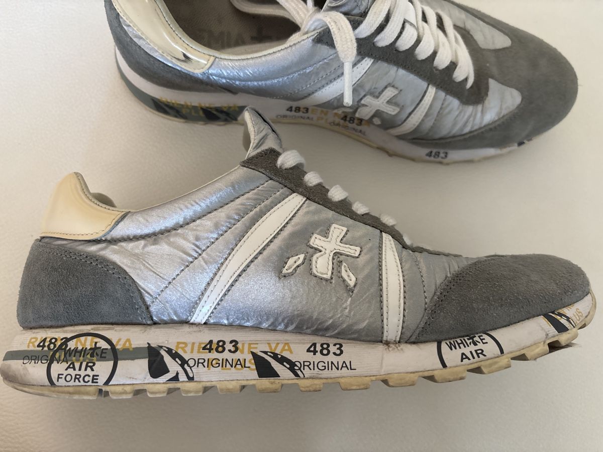 Scarpe da donna: Premiata Sneaker Gr. 40 Grau silber Herbst – Usato da langenthal venduto da rundholz7 4