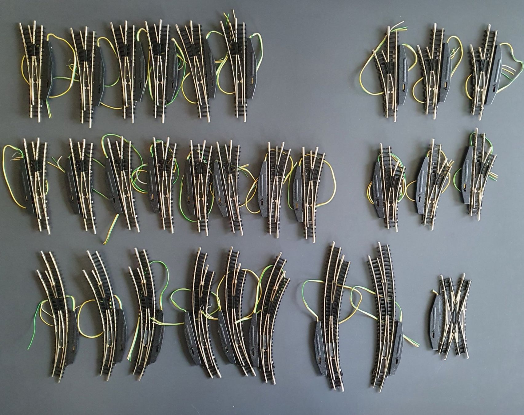 Minitrix / Trix /andere (Lot 05) 28 x Weichen + 1x Kreuzung (Gebraucht ...