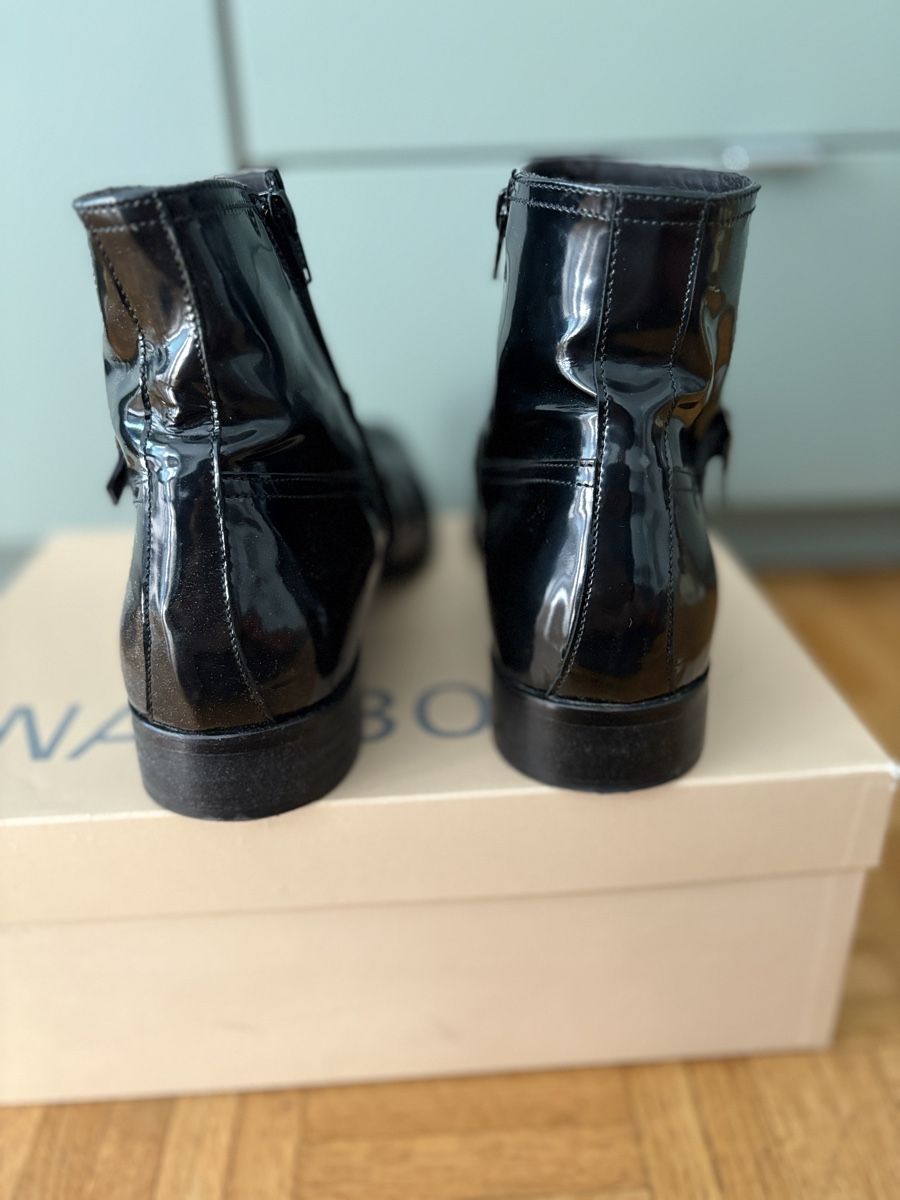 Navyboot Scarpe da uomo: Schwarze Herrenstiefel 43 von Navyboot – Nuovo (secondo la descrizione) da Basel venduto da lolushka 4