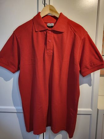 Polo rouge "Switcher" taille L - Parfait pour l'été!