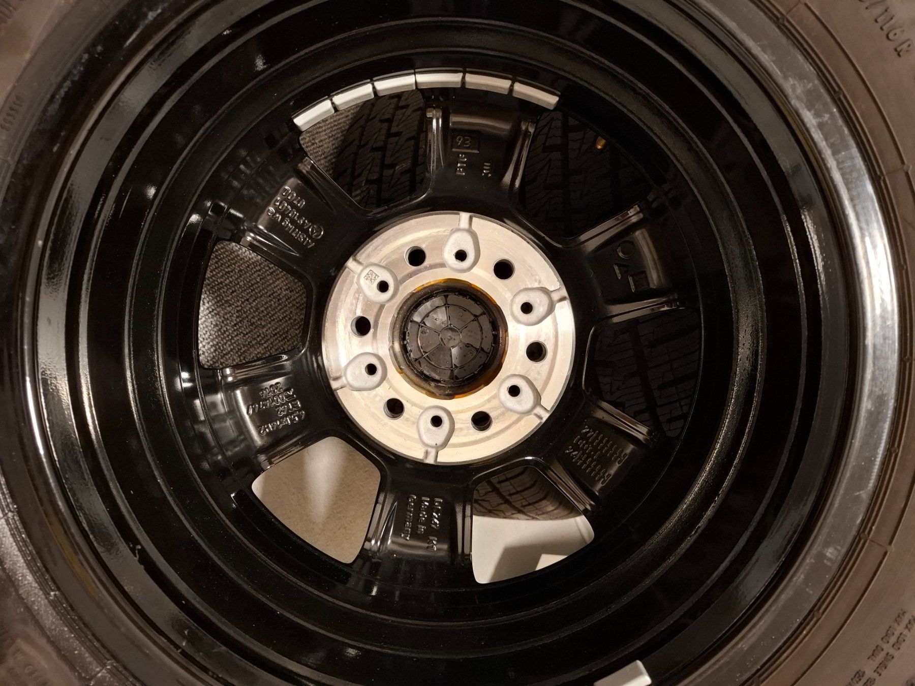 Mercedes-Benz Cerchioni: Original Alufelgen 6 Stk. MB Sprinter W907/W910 Wohnmobil – Nuovo (secondo la descrizione) da Bremgarten AG venduto da Luckythree 3
