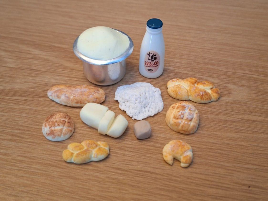 Case e mobili per bambole: Handmade  Brot Back Set – Nuovo (secondo la descrizione) da Zürich venduto da HandmadeTinyFood 2