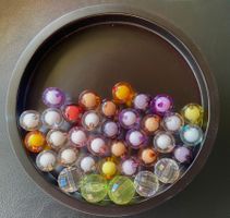 Bunte Perlen aus Acryl*Mix*