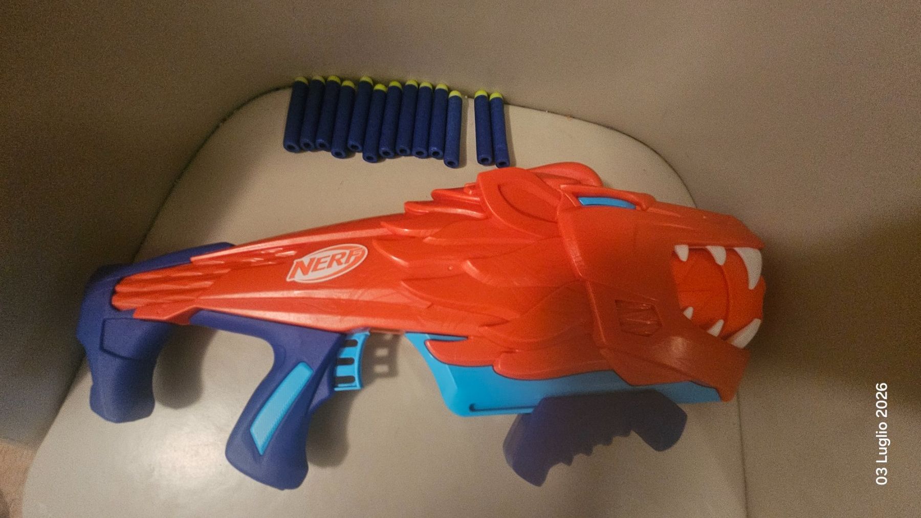 Giocattoli: Nerf Fucile giocattolo con freccette usato – Usato da Pregassona venduto da dmo_prq2