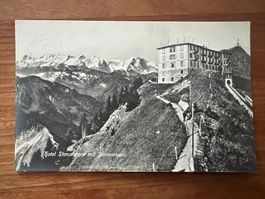 AK  1929 Stanserhorn mit Hotel Stempel      (G2161)
