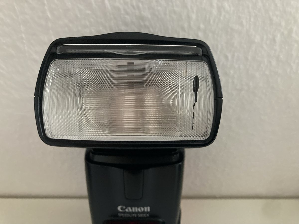 Canon Flashs: Canon Speedlite 580 EX Blitzlicht Electronic Flash – D'occasion à Rombach par polymerase01 1