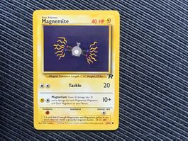 Pokemon Magnemite Non Holo Team Rocket near Mint