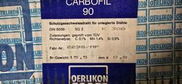 Schutzgasschweissdraht Oerlikon CARB 90 SG 2  0.8mm