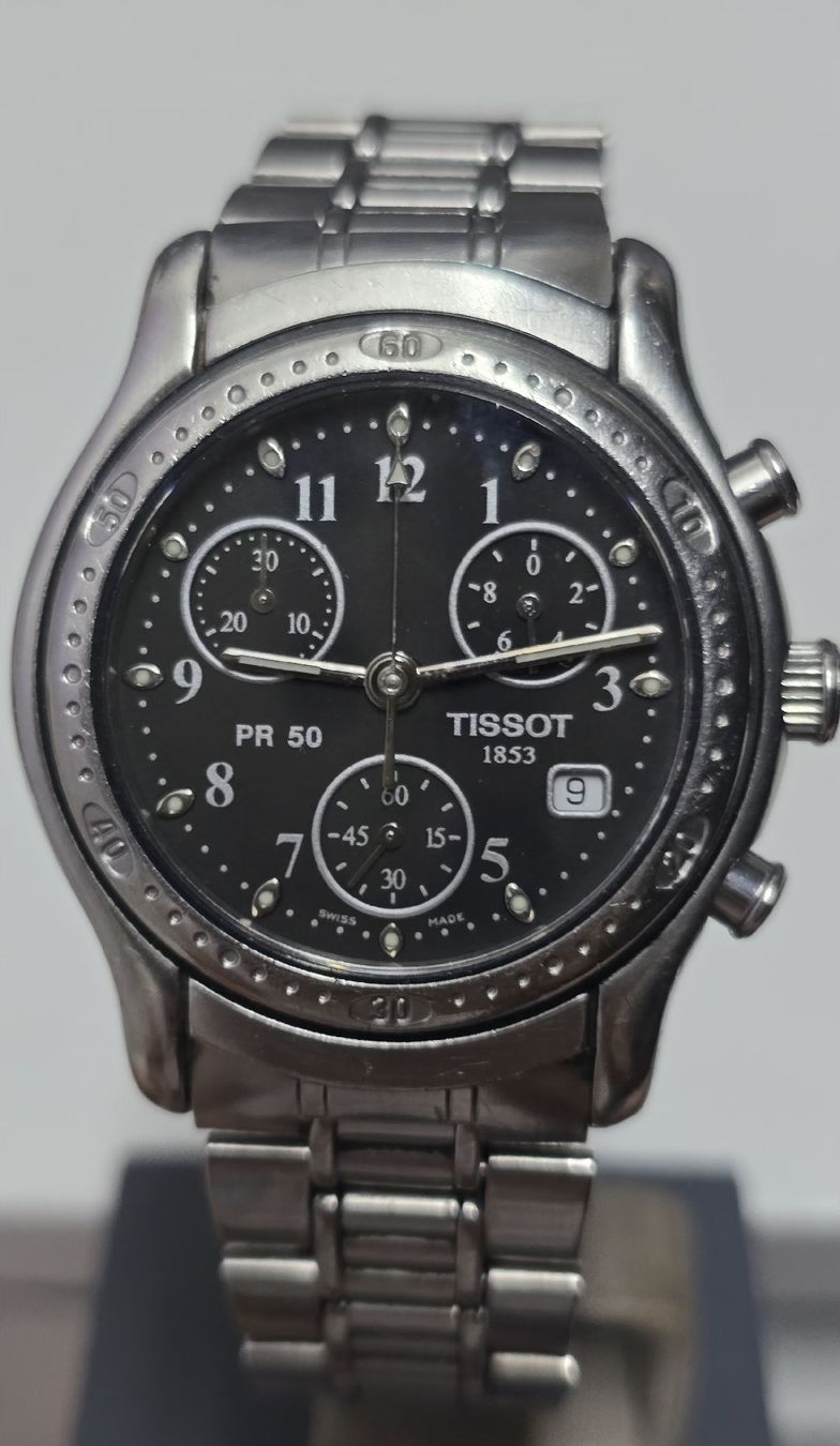 Tissot Orologi: Tissot PR50 Chronograph 38,8mm – Usato da Minusio venduto da AGSuhren 1