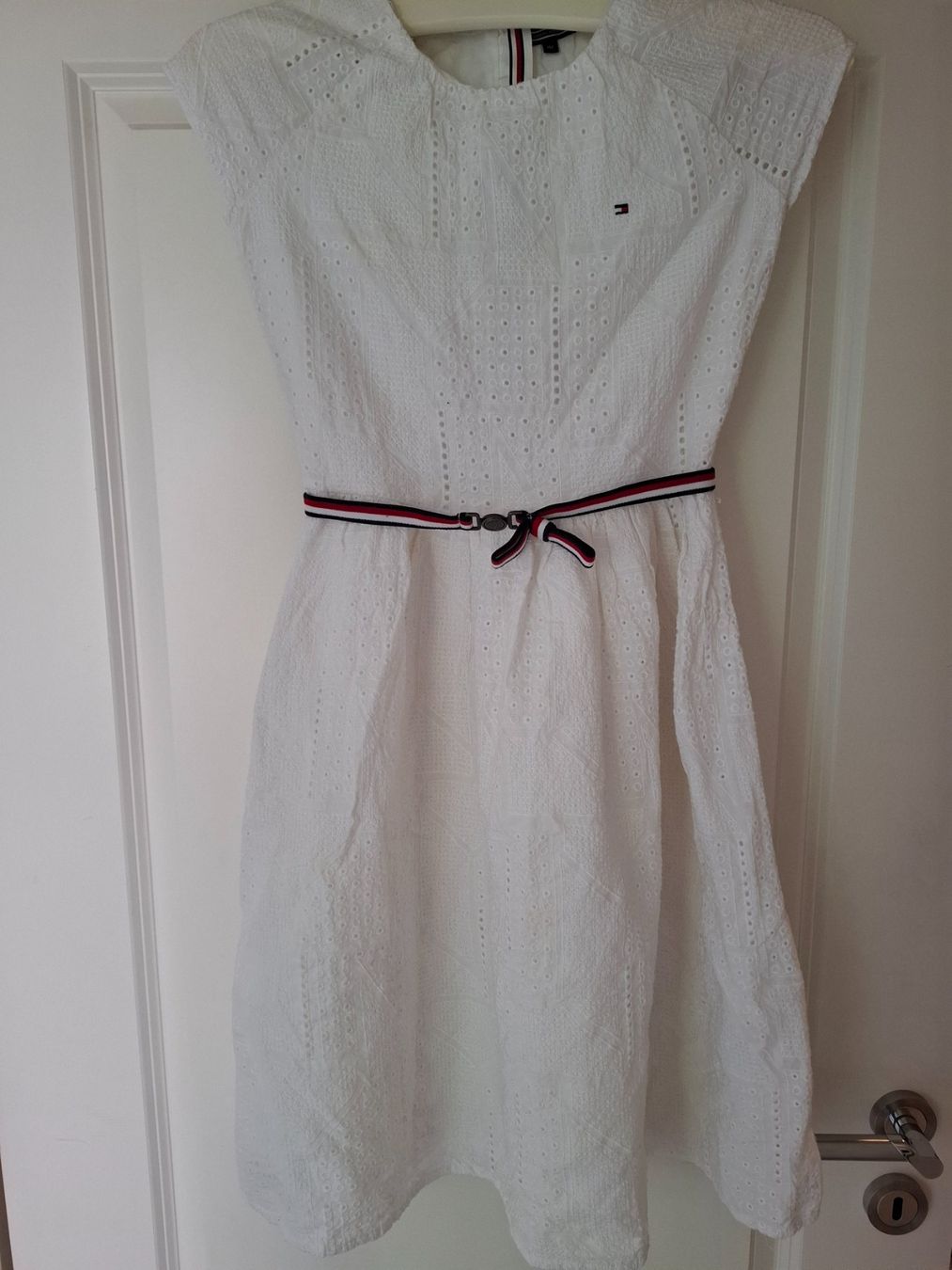 Tommy Hilfiger Vestiti & Gonne: Tommy Hilfiger, Kleid, weiß, Gr. 152 – Usato da Dornach venduto da shoe-lina
