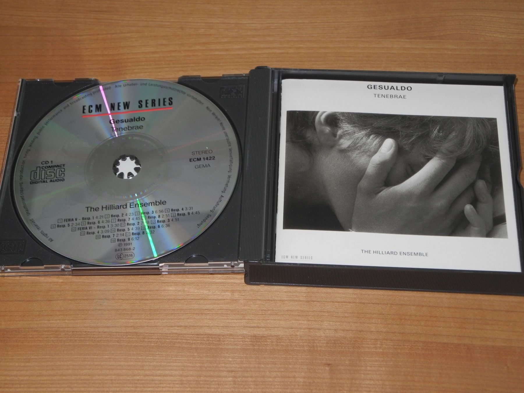 CD: GESUALDO: TENEBRAE - HILLIARD ENSEMBLE – ECM 2 CDs – Nuovo (secondo la descrizione) da Fahrwangen venduto da Swirl2 1