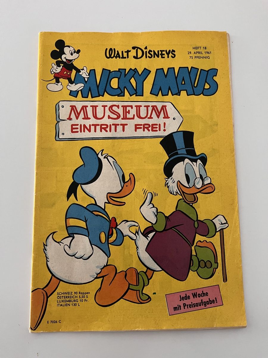 Fumetti: Micky Maus Comic 1961 Heft 18 – Usato da Recherswil venduto da Solheure66