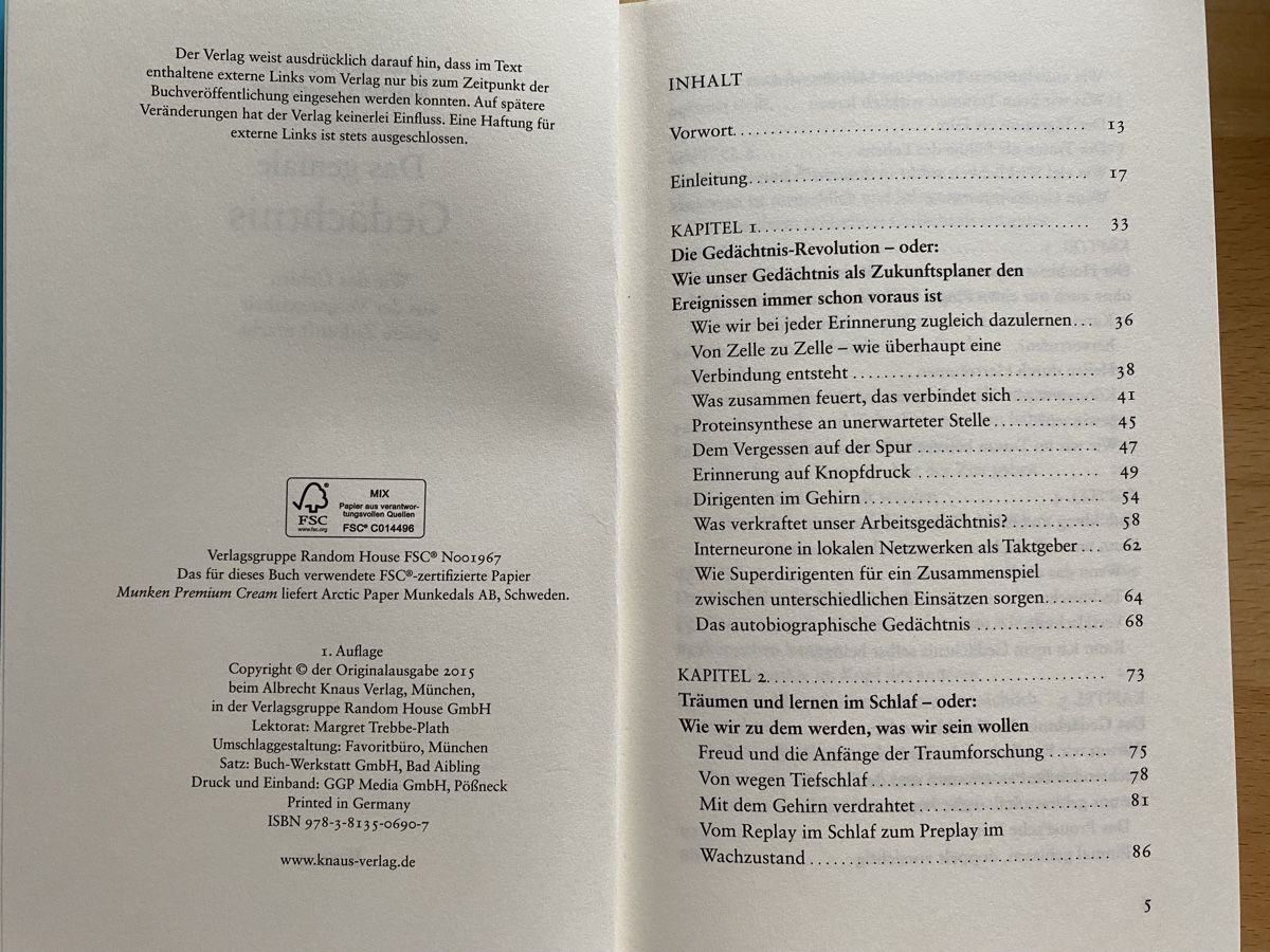 Libri: Das geniale Gedächtnis - H. Monyer / M. Gessmann – Usato da Schwarzenburg venduto da Michellu 6