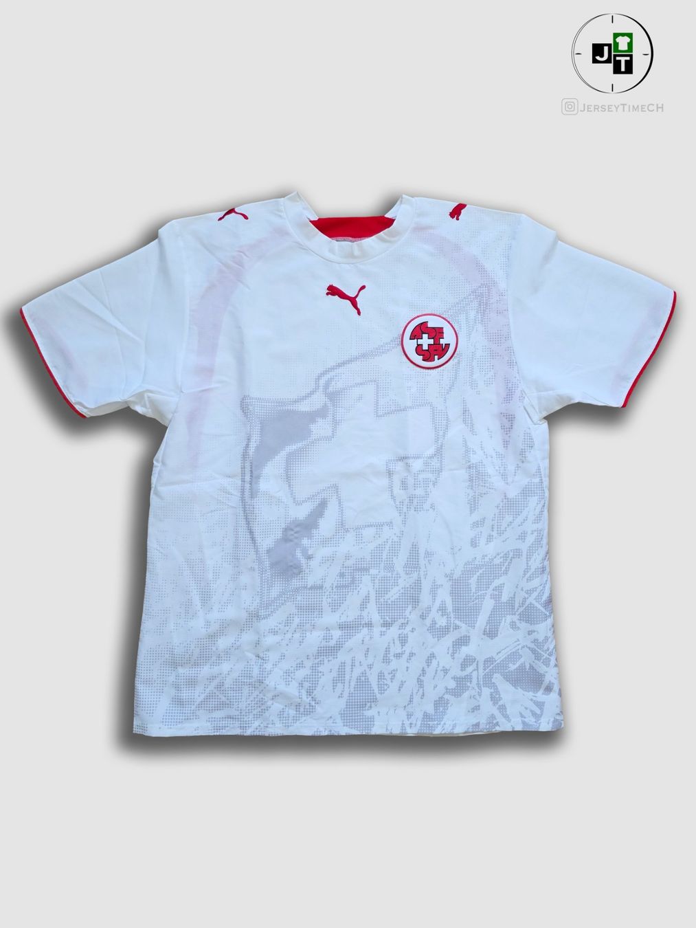 Puma Canottiere & Pantaloni: SCHWEIZ NATI 2006 TRIKOT L – Usato da Lüchingen venduto da Jersey_Time