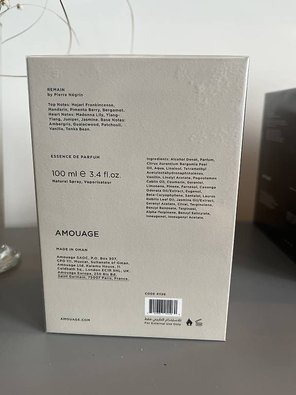 Amouage Profumi & Eau de Toilette: Amouage remain 100 ml – Nuovo e nell'imballaggio originale da Brugg AG venduto da OLFACTO_PRIVE 1
