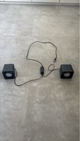 USB Lautsprecher Set schwarz akzeptabler Zustand
