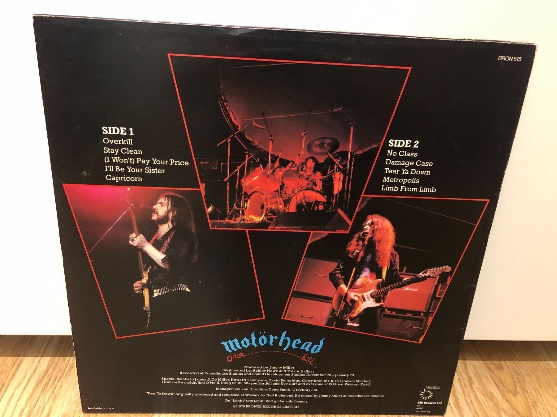 Dischi in vinile: Motörhead-Overkill LP UK – Usato da Schübelbach venduto da Klabauterli 3